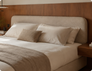 Dormitorio con cama doble - Imagen generada con IA